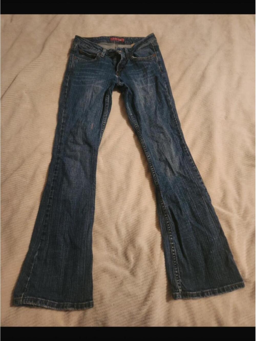 Levi's Women's Navy and Blue Jeans